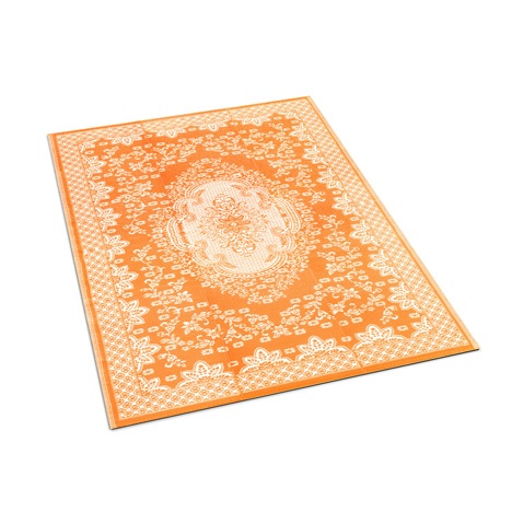 Orange Carpet Mat - Shradha Mats